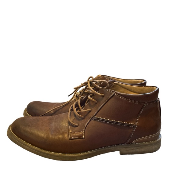 Steve Madden Clover mens brown lace up boots size 13 - Picture 3 of 7